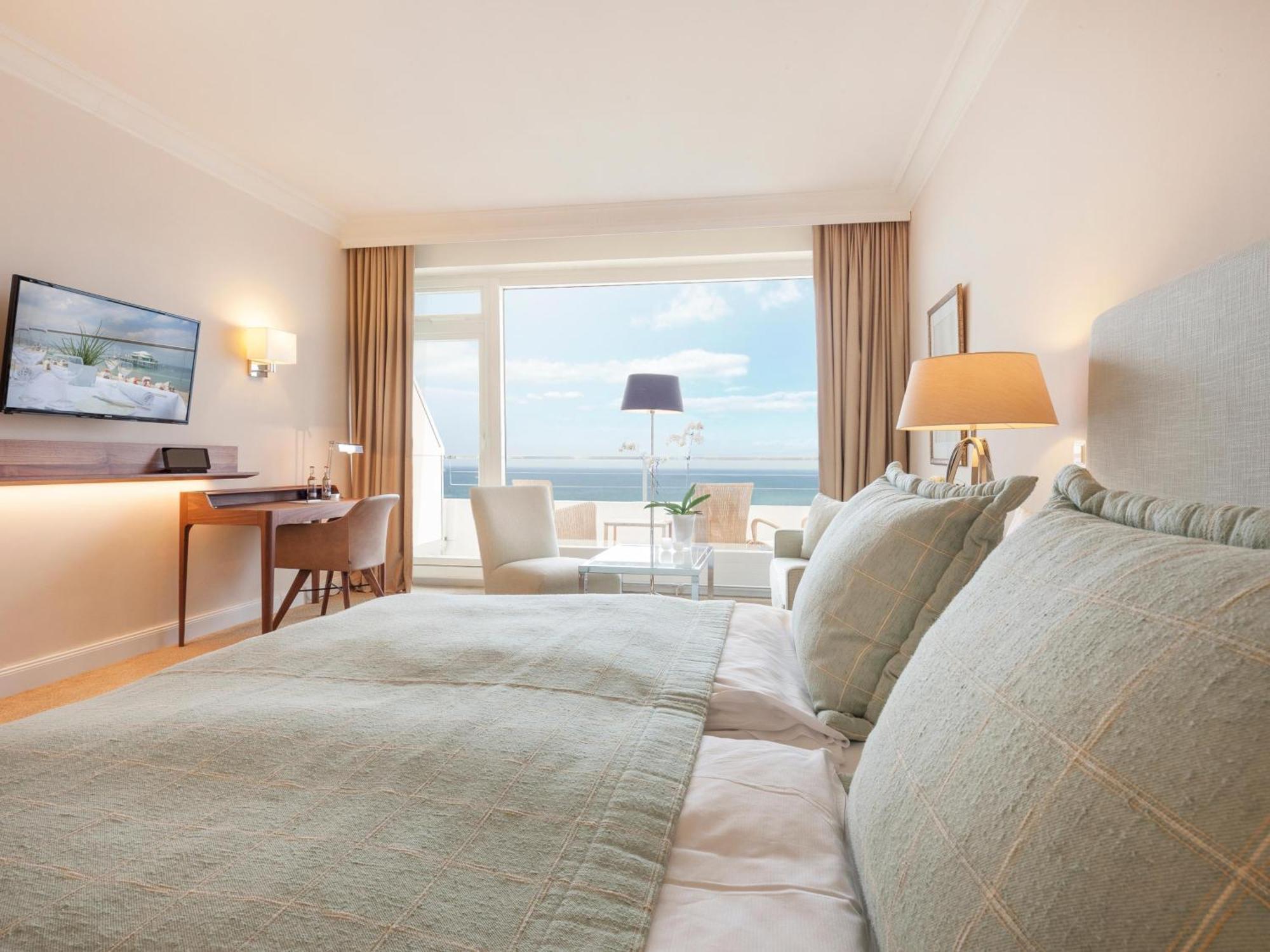 Grand Hotel Seeschloesschen Sea Retreat & Spa 티멘도르프스트랜드 객실 사진