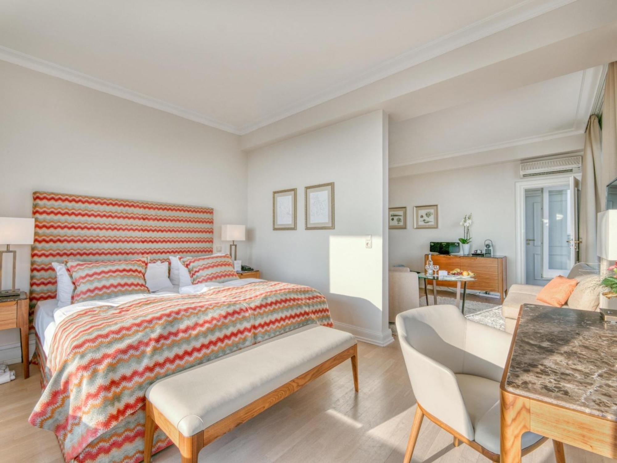 Grand Hotel Seeschloesschen Sea Retreat & Spa 티멘도르프스트랜드 객실 사진